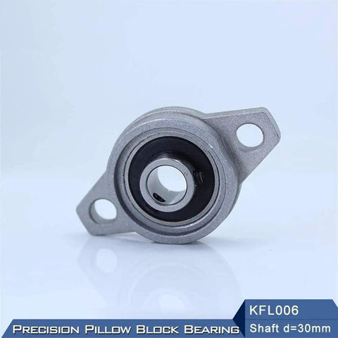 Rock Solid Zinc Alloy Pillow Block Housing Flange 30mm Bearing Mount Kfl006 Tmp1105 Heavy Duty Precision Shop Machines Running Smooth And Last Long Essential For Mechanics Need Reliability Knockout Quality. KFL006 30mm zinc alloy flange bearing