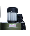Smart Dust Collector With 1HP 7Amp Motor, Quiet Air Filtration Vacuum, motor and control switch close-up view