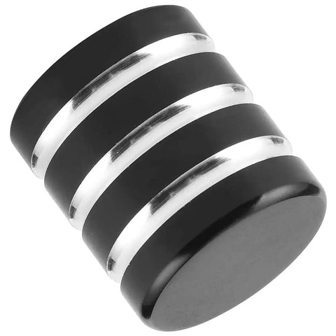Heel Shift Lever Eliminator Cover With Shaft Spacer Sleeve For Harley-Davidson Touring Bikes 1980 Through 2019 in black and silver
