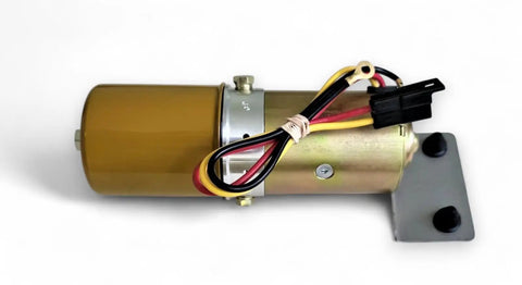 Heavy Duty Rock Solid Convertible Top Motor Pump For 1965 To 1970 Chevrolet Impala And Impala SS with wiring and mount.