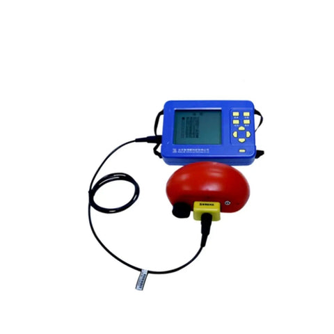 Heavy Duty Wall Scanner And Digital Stud Finder With Precision Rebar Detector Electrical Wire Locator Pipe Depth Gauge, portable device with screen and probe.