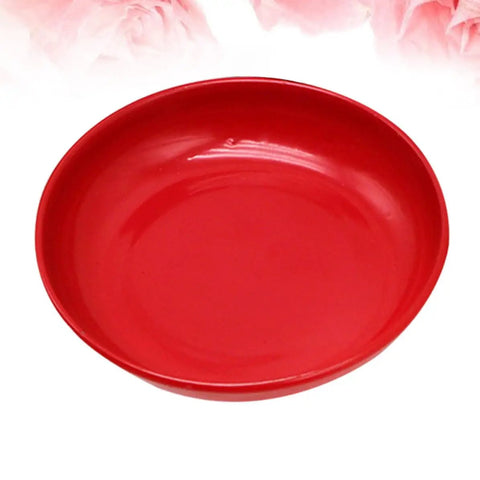 Magnetic Screw Bowl for Car Repair Dope Tool Tray With Stainless Steel Build High Hardness And Smooth Surface That Holds Screws And Small Parts In Random Color, red oval tray