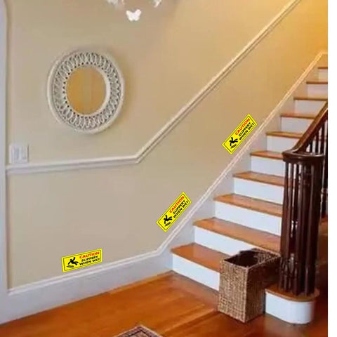 Top Pick Slippery When Wet Signs Heavy Duty Yellow Vinyl Floor Warning Decals No Sweat Peel And Stick Install Indoors Or Outdoors Pack Of Six To Keep Your Biz Safe And Slip Free Smooth Operator Safety Gear For Heavy Traffic Areas