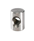 304 Stainless Steel Barrel Nut Dowel Set For Furniture Hardware M4 To M6 10 To 30mm Cross Hole Hammer Embedded Design