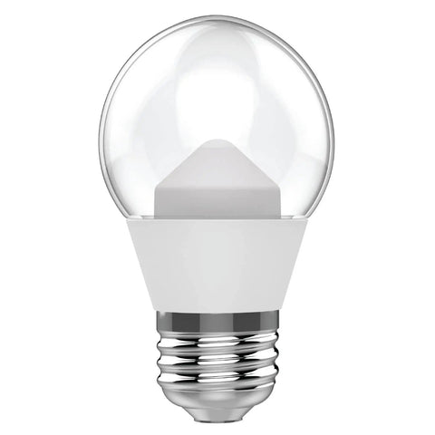 A15 LED Light Bulb 4.5W Daylight Dimmable, 350 Lumens, 13.7 Year Life, refrigerator and freezer friendly, medium base