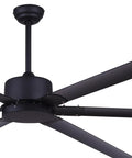 Industrial 120 Inch Ceiling Fan With Powerful DC Motor And Heavy Duty Steel Blades for Cooling in Large Commercial Spaces
