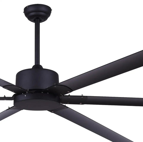 Industrial 120 Inch Ceiling Fan With Powerful DC Motor And Heavy Duty Steel Blades for Cooling in Large Commercial Spaces