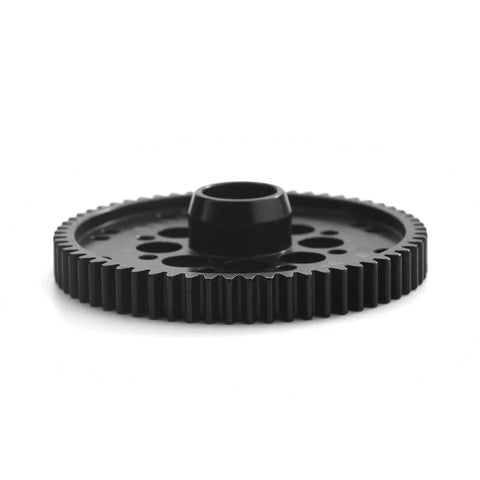 Beefed Up 61T 0.8M Hardened Steel Spur Gear For Arrma 1 By 10 Gorgon 4x2 Mega Monster Truck RC Car side view
