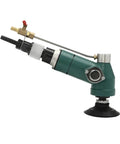 Heavy Duty Pneumatic Angle Grinder With Variable Speed And Tank Build For Stainless Steel Polishing And Granite Shaping No Fuss Hookup One Quarter Inch Air Inlet Daily Driver Shop Workhorse Tool - side angle view
