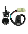 Heavy Duty Ignition Switch Lock Kit With Keys For KXR 250 Maxxer Euro 2 ATVs Aluminum Build Secures Engine Against Thieves, keys and wiring