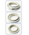 Heavy Duty 111.4 By 5/8 Inch Mower Deck Belt With Aramid Cord For 48 Inch Mowers Direct Fit Replacement To Stop Slipping Or Wearing Out And Keep Your Lawn Mower Running Smoothly All Season, coiled belt set