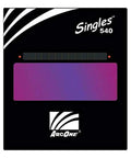 Vertical Auto Darkening Welding Filter With Two Sensors, 5.5 by 4.25 by 0.25 In, Shade 11, front view