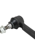Rear Suspension Kit For 2009 To 2017 Ford Expedition And Lincoln Navigator Including Two Rear Sway Bar Links And Two Upper Rear Control Arms With Ball Joints For A Beefed Up Ride And Slick Handling, black steel sway bar link close-up