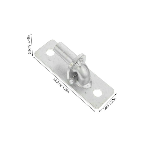 Tough As Nails Four Pack Wall Mount Fence Hinge Kit For Barn Doors And Outdoor Gate Posts Featuring Genuine Galvanized Steel Build with hinge detail