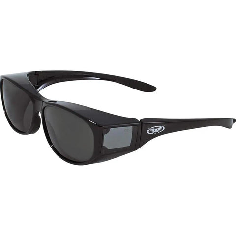 Fit Over Glasses Safety Shield 3 Pack With Clear Smoke And Yellow Lenses For Day Night Rain Durable Shatterproof Polycarbonate