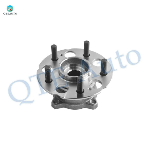 Front view of Set Of 2 Plug N Play Rear Wheel Hub Bearing Assemblies Replacement For Honda CRV 2007 2011 and Acura RDX 2007 2012