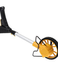 Keenso Distance Measuring Wheel with Foldable Handle, featuring a sturdy handle and thick anti-slip wheel for accurate measurement.