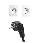 Schuko plug and sockets for Beefy Rugged Level 2 EV Charger 220V 230V 16A 3.5kW Portable With Type 2 Cable And Schuko Plug IP67