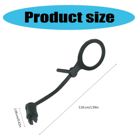 10 Piece M.2 SSD Nylon Standoff Screws Compatible With H310 B360 B365 Motherboard Including Hex Driver Tool showing size and detail
