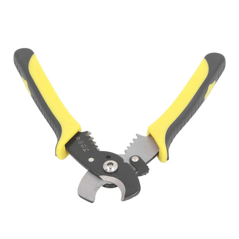 Heavy Duty Multifunctional Wire Stripper And Cutter High Hardness Alloy Steel Design With Comfortable Pvc Tpr Grip