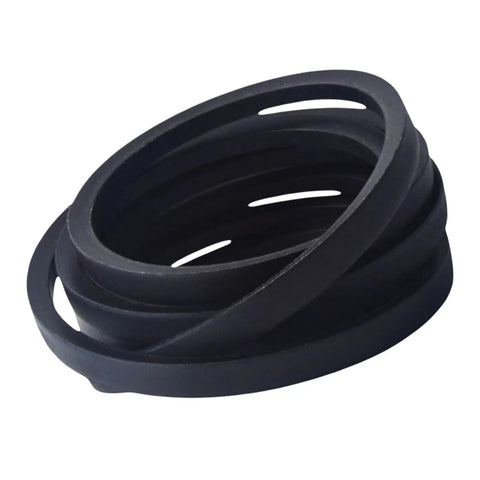 Drive Belt 586124201 For 22 Inch AWD Walk Behind Lawn Mower Replacement Belt coiled close-up
