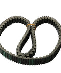 Racing Scooter CVT Drive Belt For 150cc P WW A Models Fits Part 23100 K97 T01 shown with a loop design and wear-resistant material.