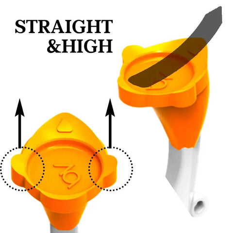 Premium Adjustable Golf Tee Set for Long Drives with 5 Degree Launch Angle High Visibility Stable 20mm Head Reduces Hooks and Slices