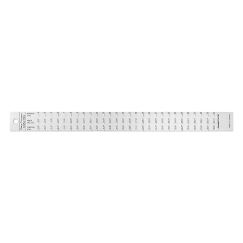 No Fuss Aluminum Beam Compass Ruler Kit With Adjustable Trammel Points And Precision Leads engineered for precise measurements, 12 inch ruler.