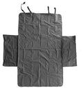Top Shelf Heavy Duty Dog Cargo Liner For Tesla Cybertruck 2024 Plus in gray waterproof Oxford fabric, designed for trunk protection.
