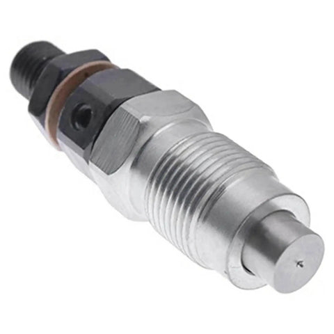 Toyota Injector Nozzle For Hilux Hiace 3L 2L 1991 1998 4 Pack Crude Oil Fuel Injector Nozzle 23600-69165 23600-59105 093500-4042 Spare Parts Gas Saver MPG Boost black metal injector nozzle, angled view