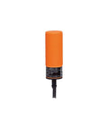 KI0206 Capacitive Sensor 20 To 250 Vac DC With Potentiometer Range Adjustment, Two Wire Output, High Noise Immunity, Clear Switching Indicator, Durable Industrial Sensor For Precise Proximity Detection And Machine Automation, orange cylindrical body