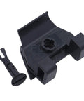 Five Pack Front Bumper Cover Clips And Pin Retainer Fasteners Kit For Toyota And Lexus Cars shown in black nylon