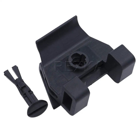 Five Pack Front Bumper Cover Clips And Pin Retainer Fasteners Kit For Toyota And Lexus Cars shown in black nylon