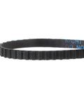 184 Tooth Timing Belt With Closed Loop Pulley Gear Cogged Rubber Drive Belt 14.7 Inch Length 0.125 Inch Wide Fiberglass Cord Reinforced Built Tough For High Strength And Smooth Motion In Small Machinery, black toothed belt