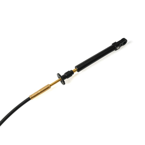 12 Ft Throttle And Shift Remote Control Cable For Outboard Motors Fits Johnson Evinrude OMC BRP E Tec Ficht Engines with plastic eye