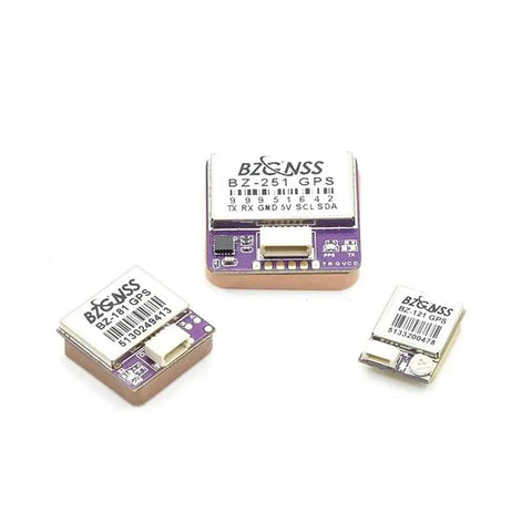 Top view of Dual Protocol GPS Positioning Module For FPV Drones With Fast Star Search, BZGNSS Compatible, Classic Edition BZ-121.