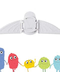 Sliding Door And Window Lock For Baby Proofing, Child Safety Lock For Sliding Glass Doors And Windows, Patio Doors, White, Easy Install