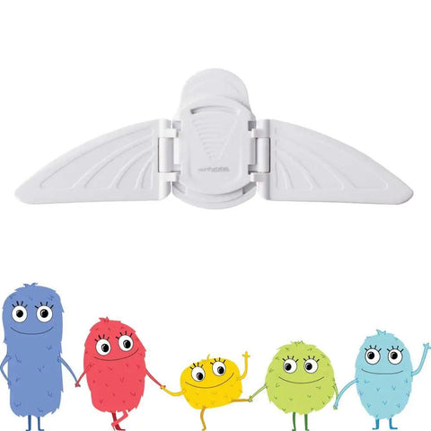 Sliding Door And Window Lock For Baby Proofing, Child Safety Lock For Sliding Glass Doors And Windows, Patio Doors, White, Easy Install