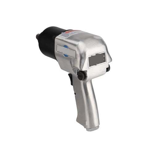 Heavy Duty Pneumatic Impact Wrench Kit Featuring Air Powered 1/2 Inch Drive And Knockout 720 Nm Torque side view of durable air impact wrench.
