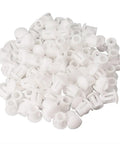 Plastic 3/16 Inch Flush Hole Plugs With Snap In Locking Design Conceal Nail Holes Shelf And Cabinet Holes For Kitchen Cabinets Furniture Bookcases Closets And More White Pack Of 100