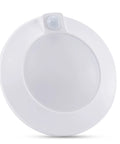 Front view of Motion Sensor LED Ceiling Light 120V 10W 5000K Daylight, Six Point Five Inch Flush Mount, CRI 90, Auto On Off with Motion