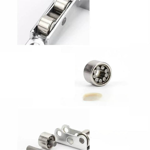 8 Pcs Double Wheel Rollers For Sliding Doors And Windows Smooth Out The Track With Flat Adjustable Glides To Stop The Drag And Keep Your Patio Doors Gliding Like A Dream For Easy DIY Fixes, showcasing flat wheel components.
