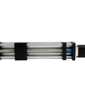 Smooth As Silk SFU1605 Linear Guide Rail System With 200mm Travel And 57 Stepper Motor Quiet High Precision Linear Motion Slider For DIY CNC And Automation Chrome Plated Rails For Long Life And Easy Self Alignment, side view