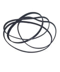 Durable 6mm 2GT Timing Belt Set For 228-274 Pitch Pulleys, High-Performance Drive Belt, 10-Pack, arranged in a loop