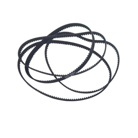 Durable 6mm 2GT Timing Belt Set For 228-274 Pitch Pulleys, High-Performance Drive Belt, 10-Pack, arranged in a loop