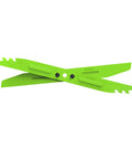 Green 22 Inch High Performance Blade Set For Electric Lawn Mowers LM2236SP LM2240SP 2 Pack AB2211D Upper And Lower Replacement Blades
