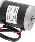 MY6812 12V 120W High Speed Brushed Motor for Electric Folding Scooters and Mini Dirt Bikes 9 Tooth Gear DC Replacement Part
