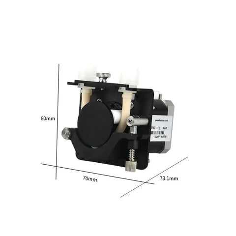 High Precision 24V Stepper Motor Peristaltic Pump For Lab Use. Adjustable Low Flow Dosing Controller With Transfer Function. Accurate Microliter Metering For Chemicals, Water, And Fluid Handling Applications In Diy Projects And Industrial Settings