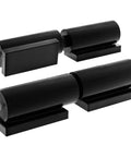 Beefy 7 Inch Heavy Duty Gate Hinge 2 Pack For Swing Gates And Trailer Ramp Gates 900 Lbs Load Capacity Weld On Barrel Hinges In Matte Black Steel
