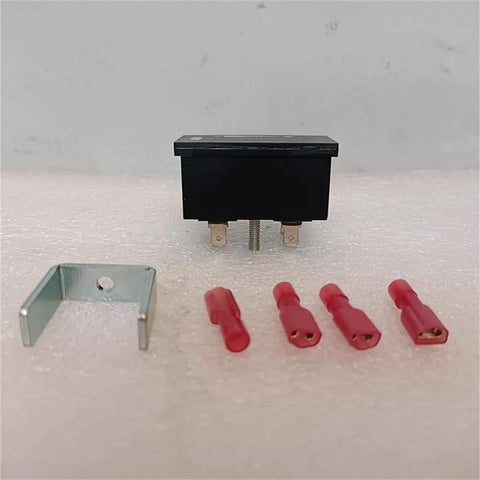 Jw Dawn 4 Pin Battery Gauge Indicator with connectors, compact design for golf cart and pallet truck use.